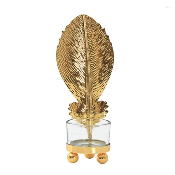 Portabandine del ferro da stiro a foglia di guscio Creative Gold Ornament for Home Wedding Birthday Party Decor Regalo