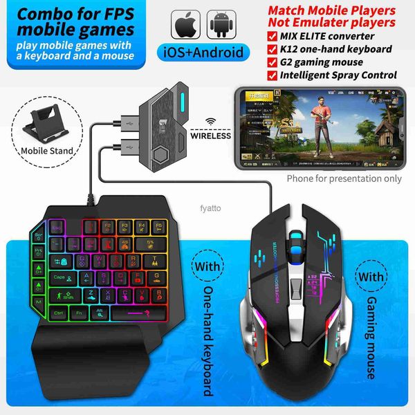 Keyboard -Maus -Combos SE Elite Mobile Game Thron Automatisch intelligentes Snatching Android CF Frieden Little H240412