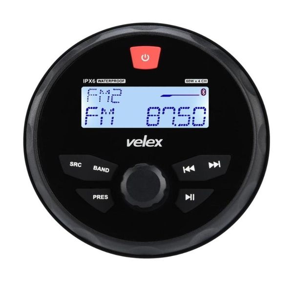 Водонепроницаемый Bluetooth Marine Digital Media Stereo Receiver с MP3 -плеер Am FM Radio и USB для потоковой музыки на лодках Golf 213722483