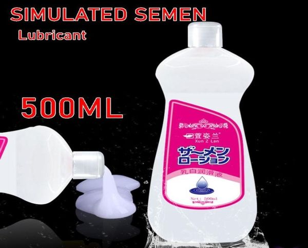 sexy lubrificante giappone a base d'acqua seme lubrificante artificiale per coppie vagina lubrificazione di olio anale giocattoli