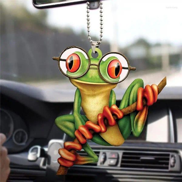 Figurine decorative Accessori per auto a sospensione liscia adorabile facile da pulire non rompere il cartone animato di alta qualità di alta qualità comodo