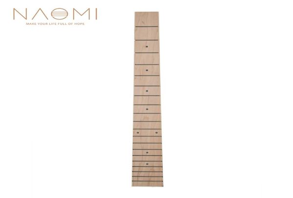 Гриф на гитаре Naomi 41039039 20 Fret Maple Guitar Dretboard Акустические народные аксессуары с новыми гитарными частями3421055