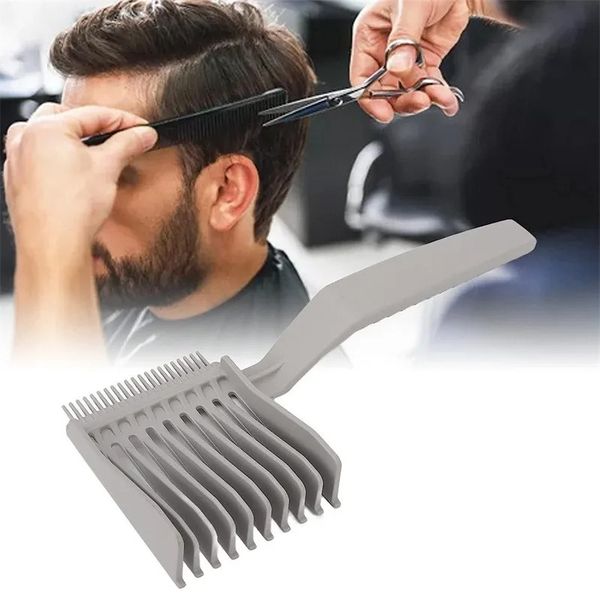 Barbeiro profissional penteado clipper mistura de cabelo liso de pente de cabelo de pente de pente