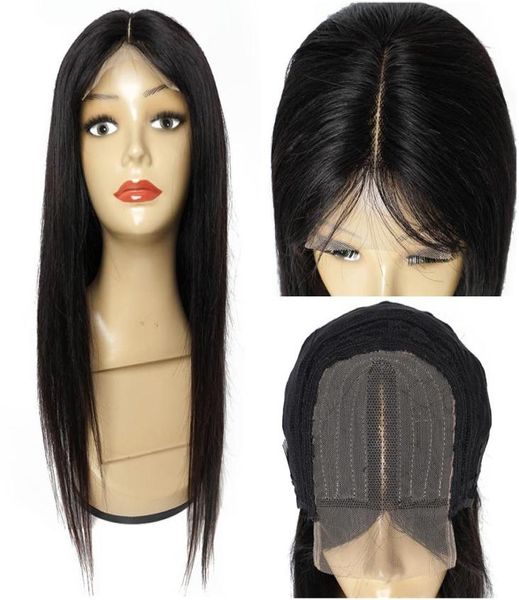 4x1 T WIG in pizzo 1432 pollici 150 parrucche di densità capelli umani indiani parte anteriore in pizzo anteriore premplato con capelli per bambini5442796