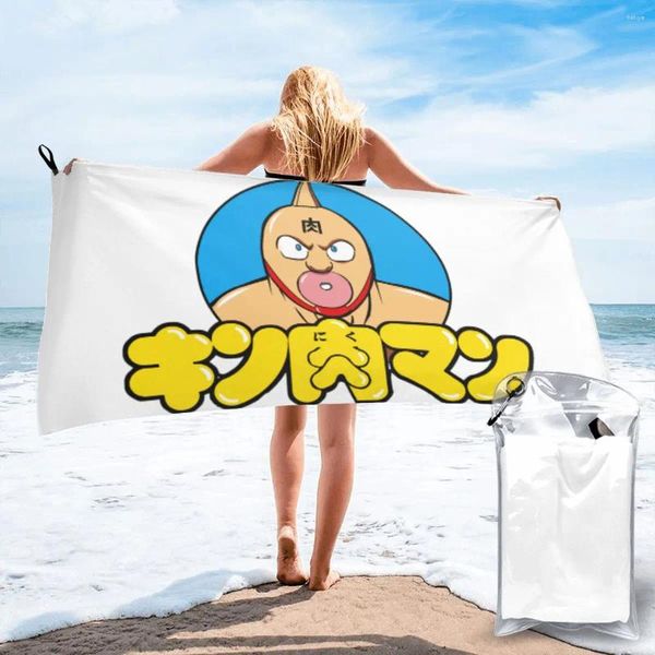 Handtuch Nisei Muskel Kinnikuman schnell trocken lustiger grafischer Schweiß Strand kleiner Humor