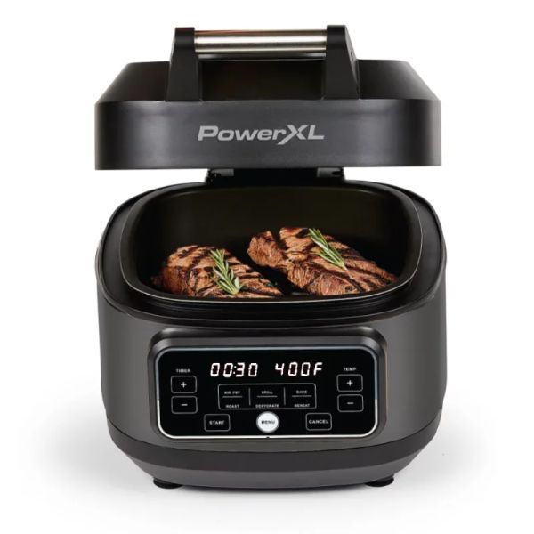 Fryers Powerxl Grill Air Fryer Home, nero, 5,5 litri