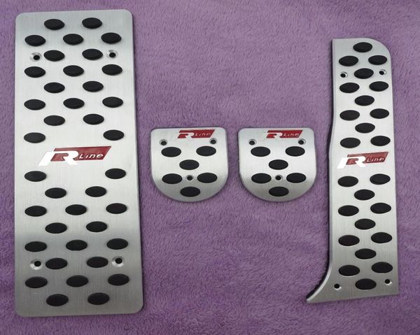 Accessoires für VW Golf 5Golf 6jetta Mk5Sciroccosharantiguanccpassat B6 Aluminium Fuß Ruhgas Rline Pedal Pad Car Cove3708720