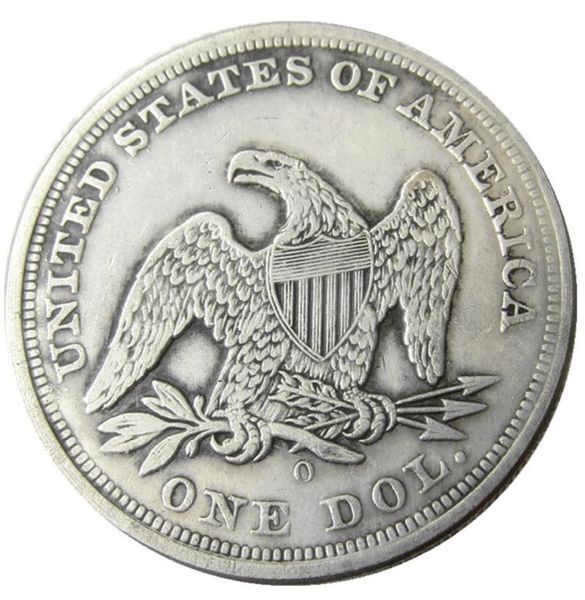 US 18461860o Sated Liberty Dollar Craft Versilberte Kopiemünzen Metallstämme Herstellungsfabrik 6238772