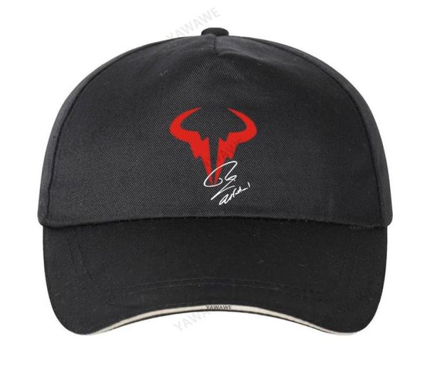 Baseball Cap Spring Summer Solid Sunhat Neue beliebte Rafael Nadal RN Rafa Tennisspieler Yawawe Marke Hip Hop Fischerei Hut8244563