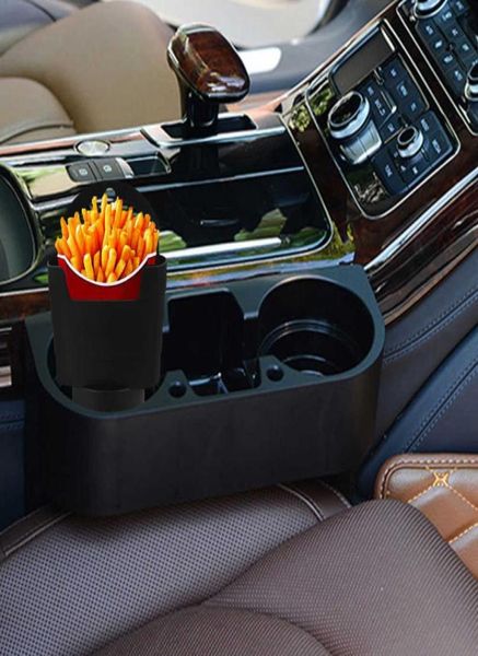 Carrata de batatas fritas de carro French Holder Eat in the Car Food Cup Snacks Box Carstyling Storage Bucket5722099