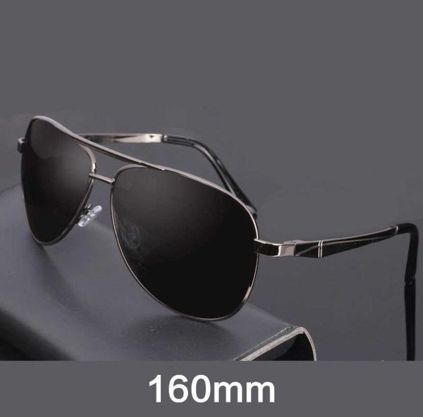 Evove occhiali da sole da uomo da 160 mm polarizzati enormi occhiali da sole per uomo che guidavano occhiali per aviazione anti -polare UV400 X08032710370