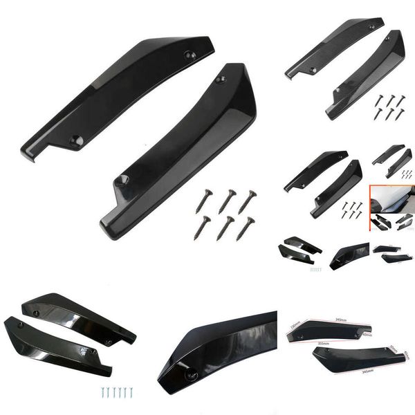 2024 2024 Auto universale Auto anteriore Punti posteriore Striscia Spoiler Spoiler Spoiler Spuster Protettore Scratch Protettore Carbon Fibra alare Estensione della gonna laterale