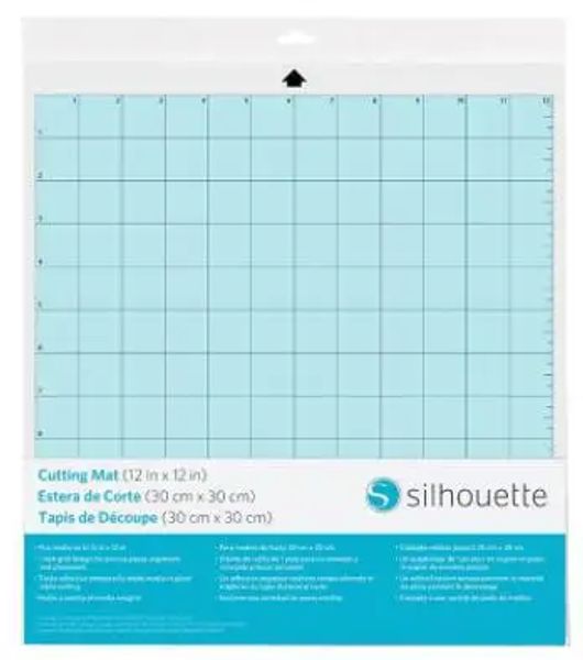 Cuscinetti da taglio di ricambio 1 pc tappetino adesivo trasparente con griglia di misurazione 12*12 pollici per la silhouette cameo plotter hine