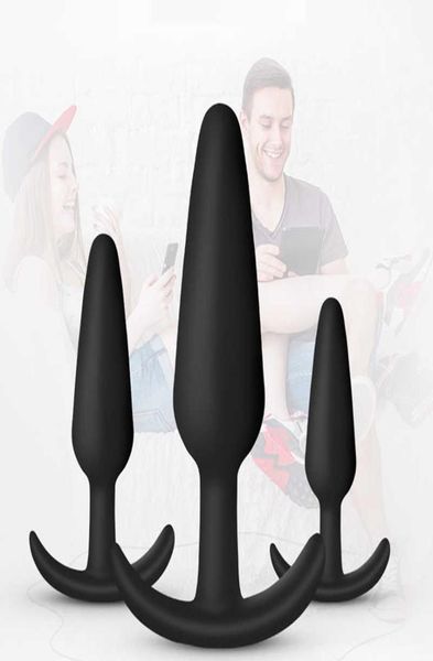 Massaggio piccolo silicone set di tappi anali set di sesso di sesso anale di sesso per menage principiante erotico plug di sesso per adulti intimo anus tr1469693