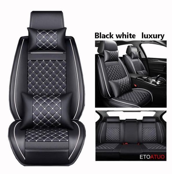 Copertura completa Ecoleather Auto Seats PU COPERCHI A MEGNA PU CLIO Logan Sandero Fluence Megane Laguna Car1964226