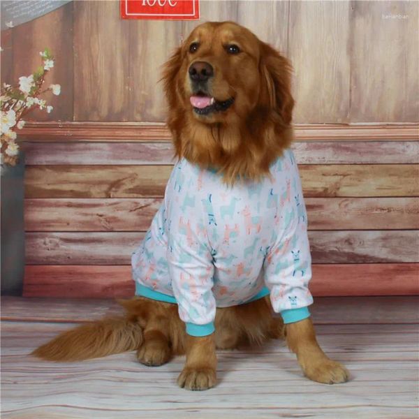 Abbigliamento per cani Funny Printing Big Clothes Outfit Fooodies Coppetta di grandi cani pastore Pitbull Pullover Pullover Pets Abbigliamento Vetement Chien