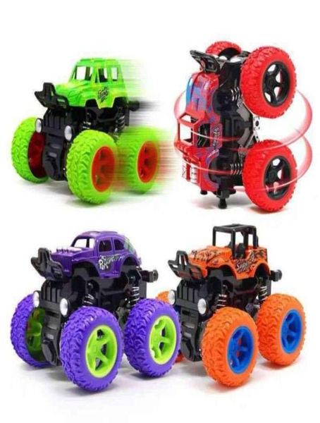 Monster Children039s автомобиль 360 градусов инерционные автомобили Трэнд Power Suv Die Casting Outdoor Toys День рождения подарки80977876148687