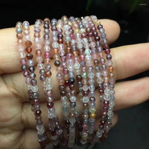 Figurine decorative da 3,5 mm a 3,8 mm Vendita naturale gemma mista Crystal Crystal Healing Bead Bracciale Fahsion Gioielli Regalo per amici