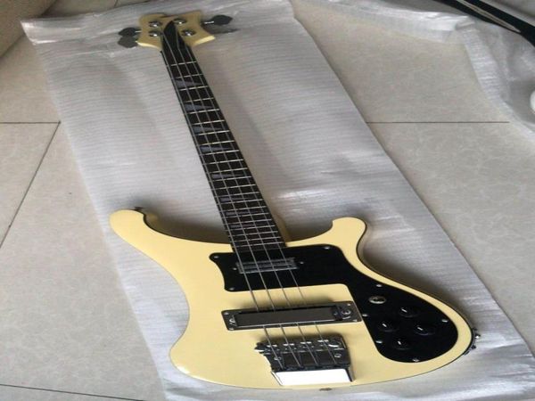 Совершенно новый Rick 4 Strings 4003 Electric Bass Guitar в Cream 1807144885698