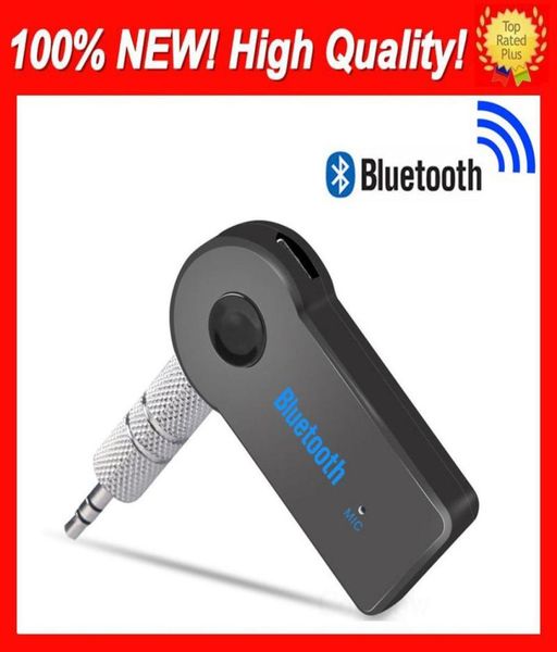 100 Fit Universal Car Bluetooth Receiver Aux 35 mm für PSP -Kopfhörer Auto Kit A2DP O Music Receiver Phone Adapter Hands 5189241