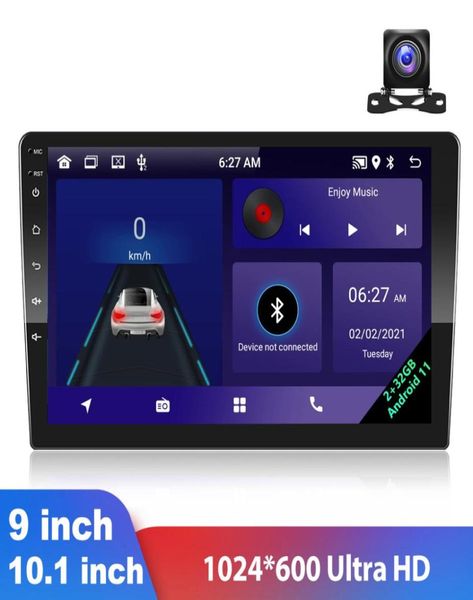 Araba Radyosu 2G32G Android 11 WiFi GPS AHD Bluetooth Stereo Alıcı 79101 inç 2 DIN Autoradio Araba Multimedya Oyuncuları4956312