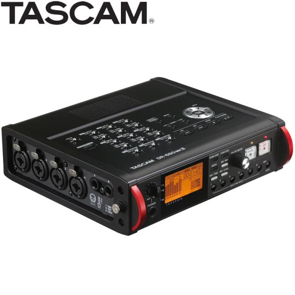 Registratore Tascam DR680MKII DR680MK2 Registratore multicanale portatile 8track PCM Linear PCM Field Recorder con 6input per Registrazione Live Film