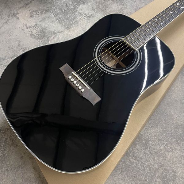 In magazzino Nuovo arrivo 41# Acoustic (Electric) 45 Modello TRASCHIO/BROCHT di Spruce Ebon