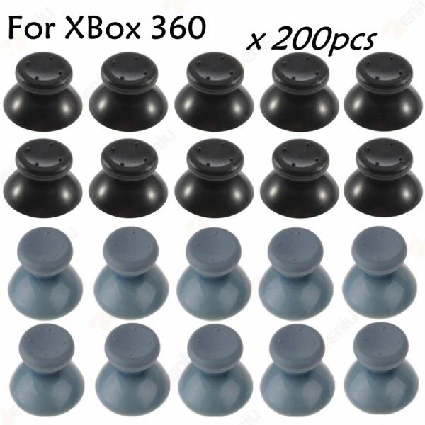 Accessori 200pcs/lotto per Microsoft Xbox 360 Controller Top Minteri Topsticks 3D Gioioni analogici Sostituzione Pulsante Pulsanti Pulsanti di copertura Coperchio Pulsanti