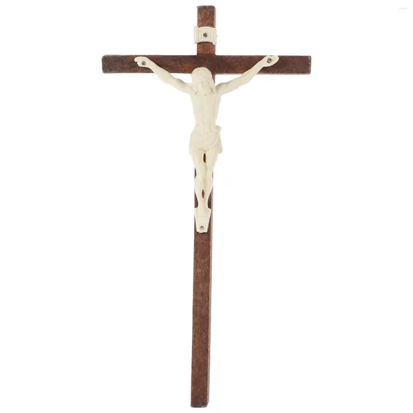 Parteidekoration Kruzifix Jesus Christian Kreuzstatue Figur Wand Ornament