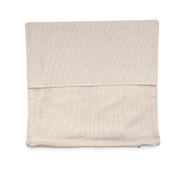 4040 cm Sublimation Blindkissen -Kissen -Hülle Feste Farbbuch Taschenkissen Abdecken personalisierter Polyester -Leinenkissenbedeckung für DIY GI9830543