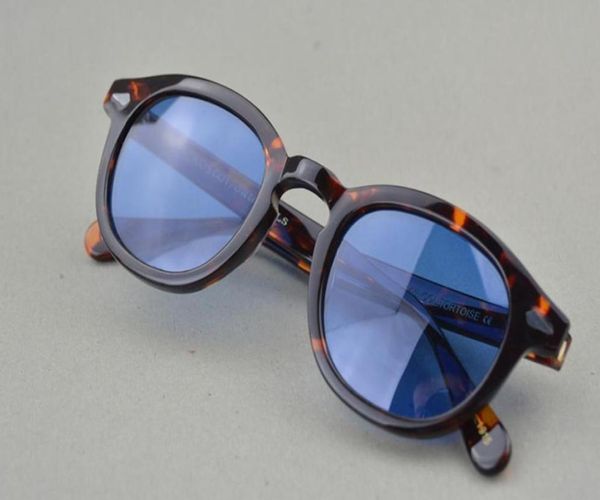 Luxarybrand Design a 3 dimensioni Frame da sole 20 occhiali da sole lemtosh Johnny Depp vetri di alta qualità con occhiali di alta qualità con freccia Rivet 19154024124