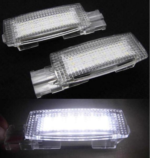 Для VW Plus Golf5 Golf6 LED Vanity Mirror Lamp Light Jetta Passat CC Sharan Touareg Tiguan EOS Scirocco Polo Touran Skoda Superb5382463