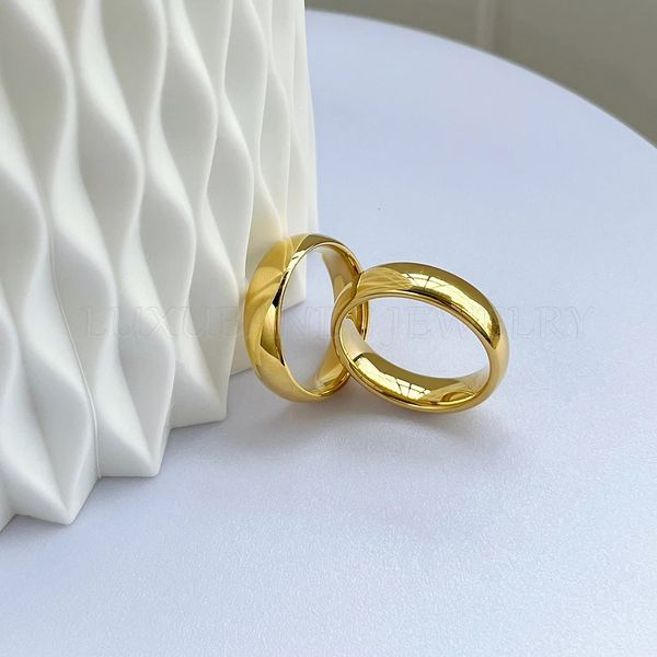 Anéis de casamento para casais de tungstênio carboneto de 8 mm bandas abobadadas homens acessórios de 2 mm de jóias de jóias anel de noivado de conforto 240401
