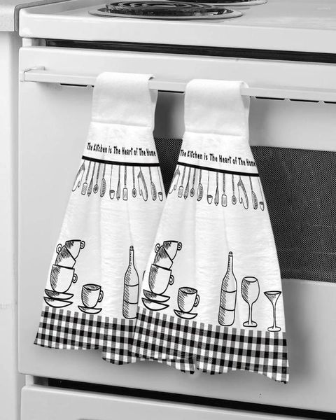 Handtuch 3 Sekunden Schnell trockene Hand Küche verdickte absorbierende Gerichtsgeräuschtuch Badezimmer Hanges weiche Mikrofaserhandtücher