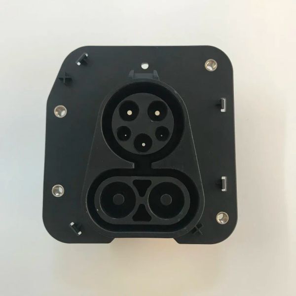 Adapter Duosida Fahrzeug Einlass CCS Typ 1 Combo 1 -Sockel ohne Kabel zur Installation in Elektrofahrzeugen