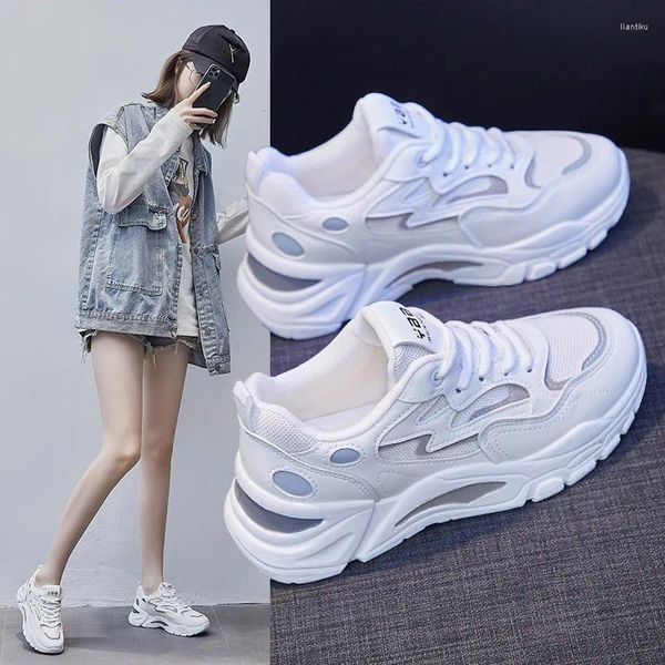 Scarpe casual da tennis bianco sneaker 2024 Luxury Fashion Sports Sports Shoe Trend Femmine Basketball Skateboard Air Air