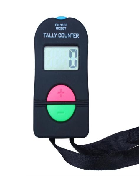 5pcs Hand gehaltene elektronische digitale Tally Counter Clicker Security Sports Fitnessstudio Fitness