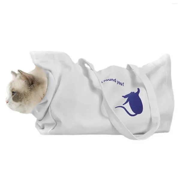 Carriers per gatti Baglie di porta del carrier per cani e imbracatura borse reversibile a mani libere per cuccioli di cagnolini gatti per gatti per la pelle