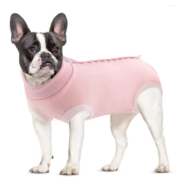 Vestiti per abbigliamento per cani vestiti cucciolo di recupero per piccoli animali domestici traspiranti cono e colletto per maschile