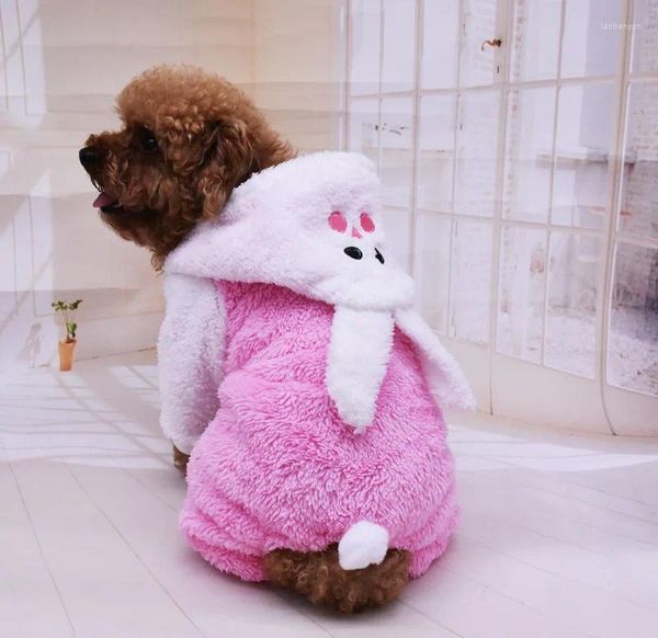 Hundekleidung dicke warme Kleidung Jumpsuit Winter kleines Kostüm Welpenmantel Outfit Pomeranian Pudel Bichon Frise Schnauzer Kleidung