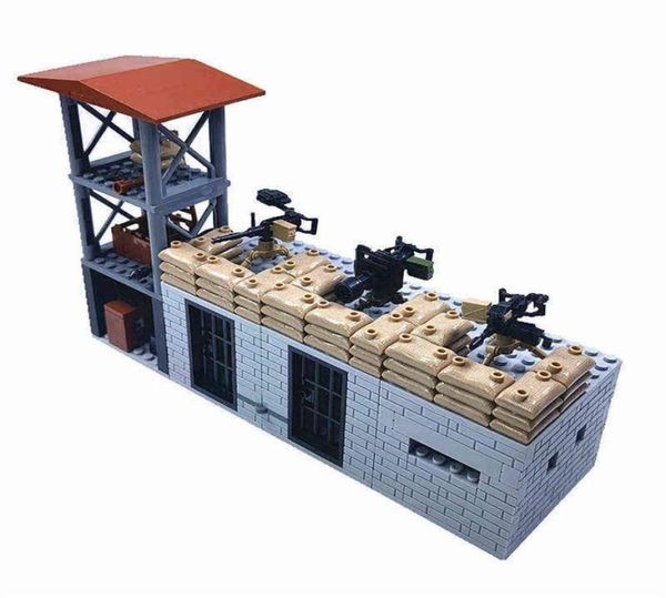 MOC WW2 Blocks für Jungenspielzeug 3 Transformed Army Building Ziegel 6 Soldaten kompatible Kinder Weihnachtsgeburtstagsgeschenk H1028304B5002547