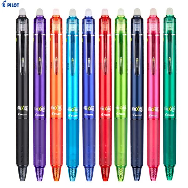 PENS Pilot Frixion Ball Klopfen Retractable Löschbare Gel -Tintenstifte Clicker, 0,5 mm Feinpunkt, glattes Schreiben löscht saubere Kugelschreiber Pen