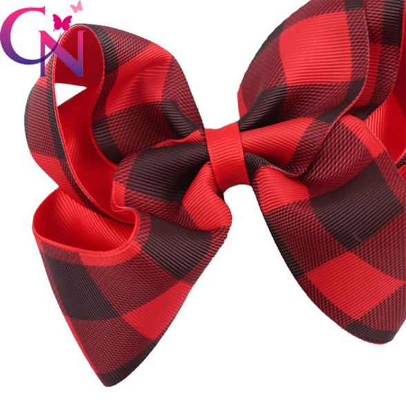 5Quot Girls Plaid Bow Clip Kinder