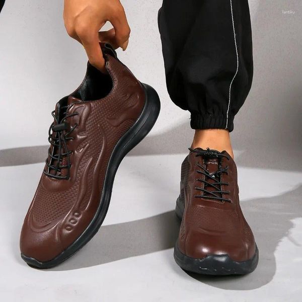 Sıradan Ayakkabı Men Lisanslı Marka Marka Spor ayakkabıları Rahat ve Nefes Alabilir Erkek Platformu Zapatillas De Hombre