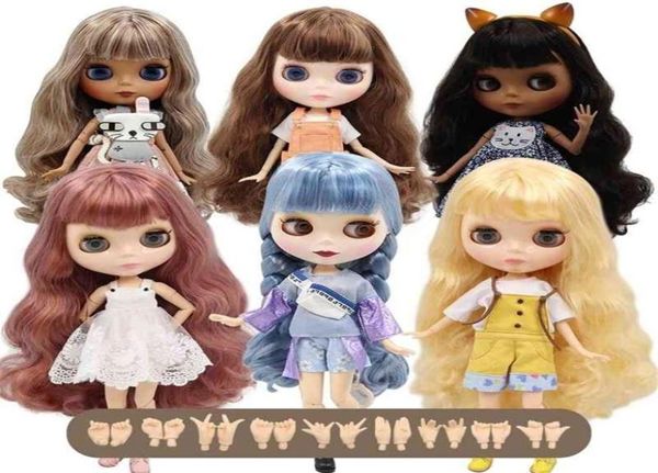 Eisiges DBS Blyth 1 6 Gelenkkörper BJD Spielzeug weißes glänzendes schwarzes gefrostetes Gesicht mit zusätzlichen Händen ab und Panel DIY Doll Girl243u7736194