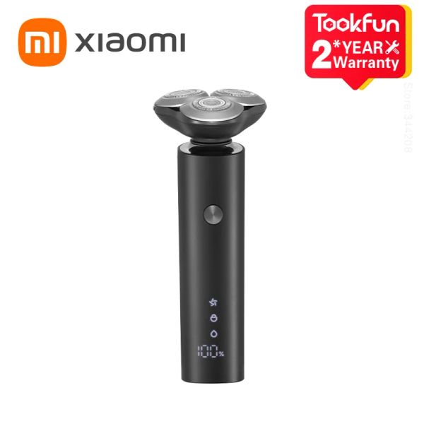 Shaves Novo Xiaomi Mijia Men's Electric Shaver S301 Máquina de Máquina de Máquina de Máquinas de Máquina de Máquina portátil portátil Flexor IPX7 Lâmina de cerâmica lavável