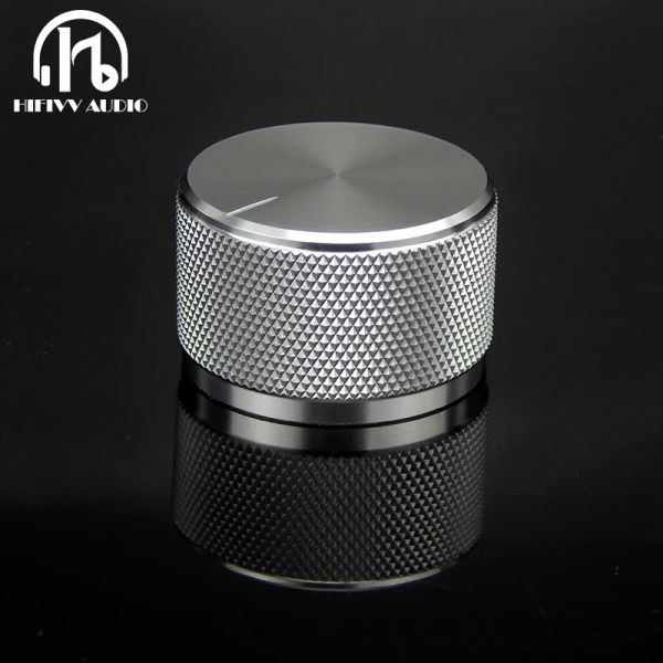 Verstärker 1pc HiFi Audio Amp Aluminium Volumenknopf Verstärker Potentiometerknopfgriff Durchmesser 35 mm Höhe 22 mm