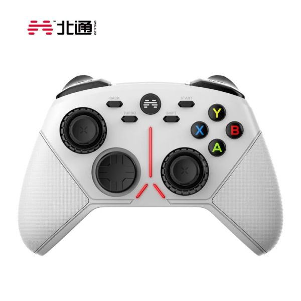 Gamepads orijinal betop beitong asura 3 gamepad usb kablosuz rekabetçi joystick android tv/buhar pencereleri için gelişmiş titreşim