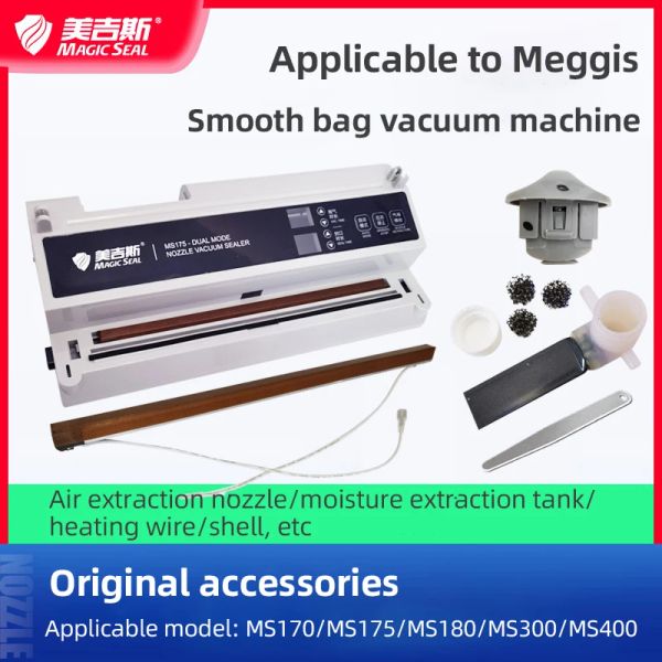 Maschinen Magic Seal Vacuum Dichtungsmaschinen Teile Vakuumverpackung Dichtungsmaschinen Teile Luftdüsenheizdraht MS170/175/180/400