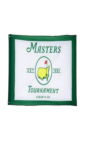 Master Golf 2020 Flagge 3x5 ft Golfbanner 90x150 cm Festival Geschenk 100d Polyester Indoor Outdoor Printed Flag2194622